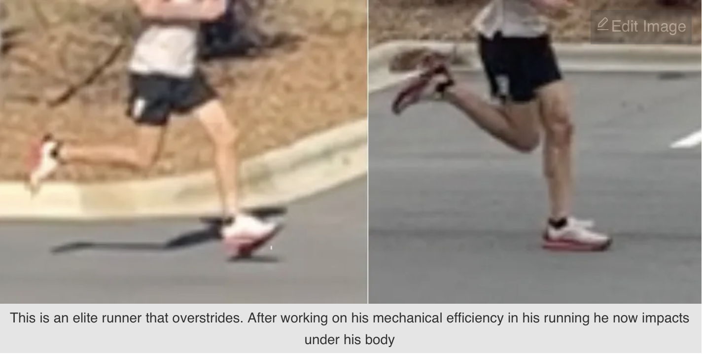 The injured runner cycle